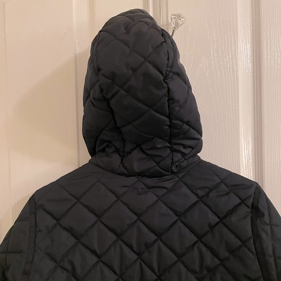 Ladies Old Navy quilted lightweight jacket in color navy blue, sz M, like new! - Picture 7 of 10